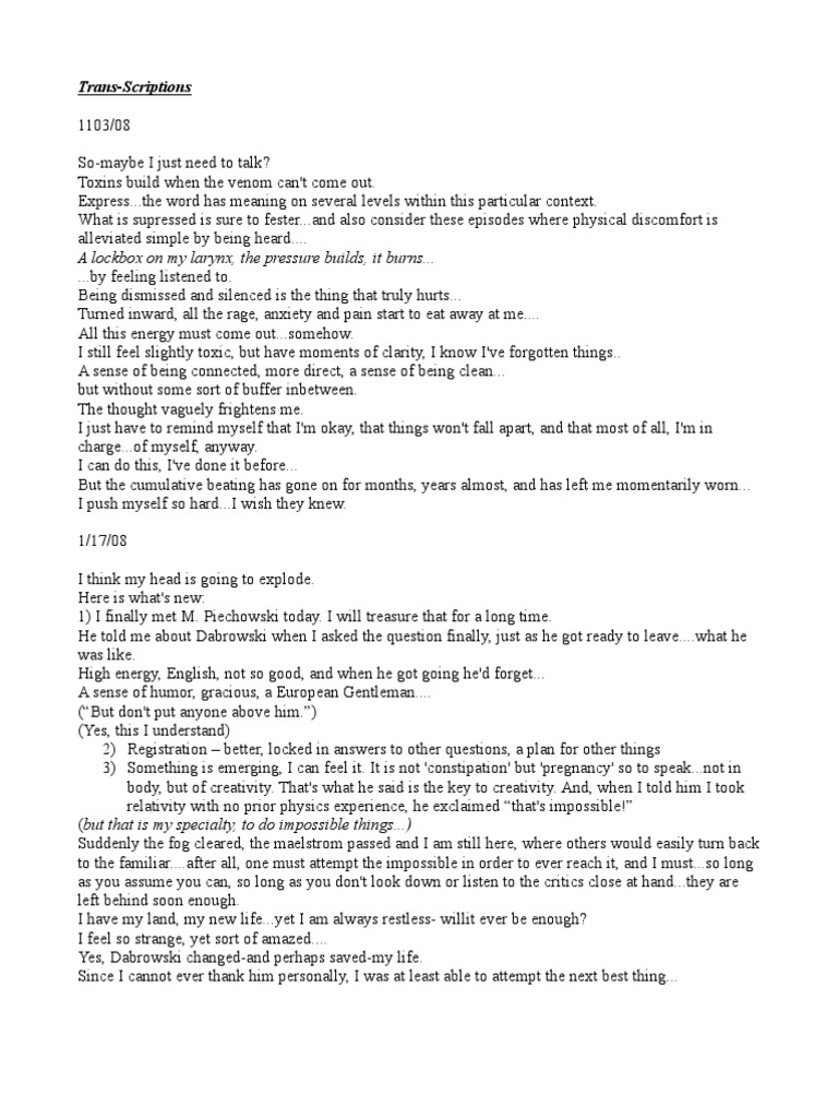 Trans Script Ions | PDF | Nature