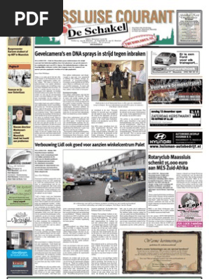 maassluise courant week 49
