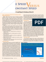 Variable Speed Vs Const Speed