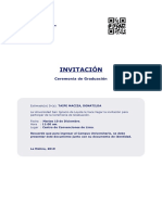 Invitacion Especial