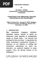 Download Speech-CHED Strategies for Teacher Ed by redzapata SN44952223 doc pdf