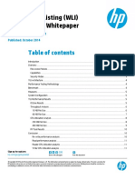 HP-UX Whitelisting (WLI) Performance Whitepaper PDF
