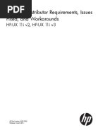 Software Distributor Requirements, Issues Fixed, and Workarounds HP-UX 11i v2, HP-UX 11i v3 PDF