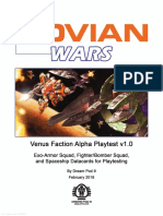 JovianWars-VenusFaction-AlphaPlaytestV1 2 PDF