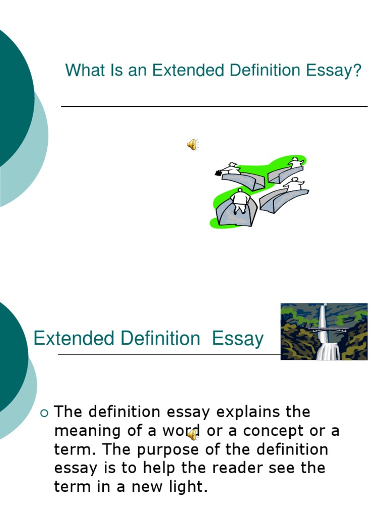 Guide to Extended Definition Essays | PDF | Definition | Essays