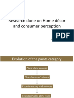 Research Done On Home Décor