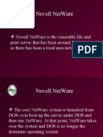 Novell NetWare: The Venerable File and Print Server