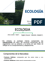 La ecologia