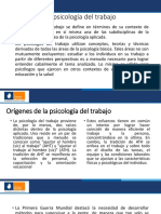 Que Es La Psicología Del Trabajo PDF