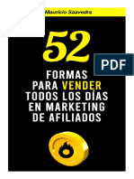 52 Formas de Vender Todos Los Dias en Marketing de Afiliados