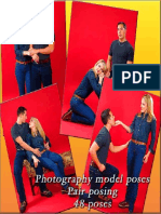 Photography Model Poses. Pair Posing. 48 Poses