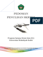 Pedoman Skripsi Uniwa 2020 (Revisi 22 Januari 2020)