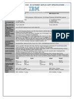 IBM-Infoprint 2085 and 2105 SPECS