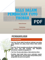 Pitfalls Dalam Pembacaan Foto Thorak