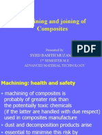 Machining and Joining of Composites: Syed Basith Muzammil