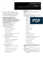 Resume Sample PDF