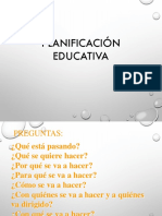 PLANIFICACION EDUCATIVA PDF