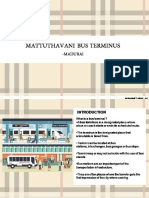 Mattuthavani Bus Term by Nihal PDF