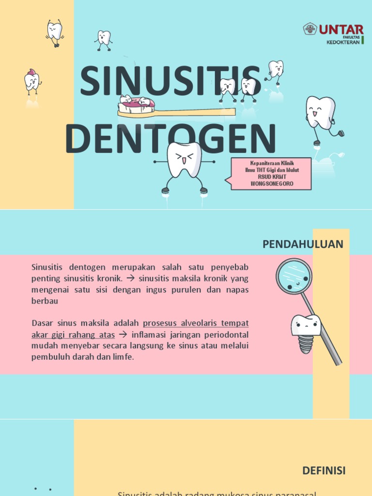 Tatalaksana Sinusitis Dentogen | PDF