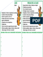 Actividades de Inicio Normas