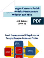 KULIAH 2-Pengembangan Kawasan Pesisir Dalam Perencanaan Wilayah Dan Kota