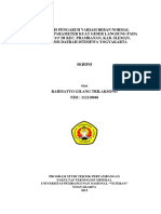 Analisis Pengaruh Variasi Beban Normal PDF