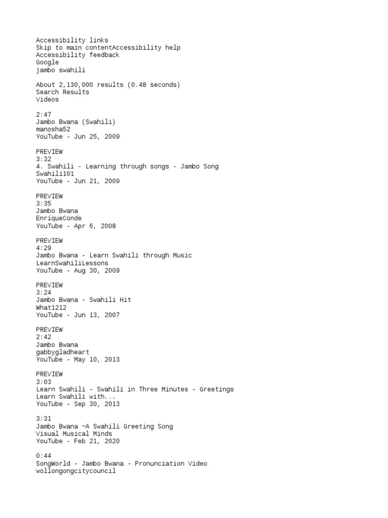 Skyumi | PDF | Swahili Language | Linguistic Typology