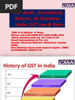 GST Audit Assessment - SNM - 15.11.19