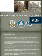 Preparing For Earthquakes Edited
