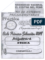 Fisica-2-Cinematica-I - Teoria y Ejercicios PDF
