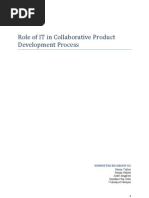 Role of IT in Collaborative Product Development Process