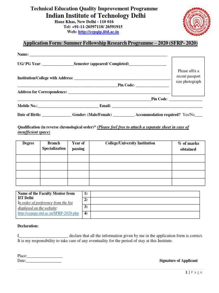 SFRP 2020 - Form PDF | PDF