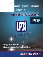 Bab I Pendahuluan Buku Panduan Tugas Akhir Program