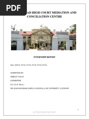 Indian Gf Bf Xxxx2019 - Allahabad High Court Mediation and Conciliation Centre | PDF | Settlement  (Litigation) | Mediation