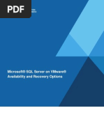 Download SQL Server on VMware - Availability and Recovery Options by Oscar Vilor SN44957551 doc pdf