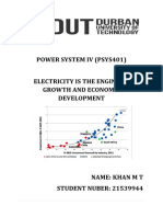 Power System Iv Research Assignment