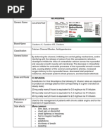 Cardene Infusion Protocol Guidelines | PDF