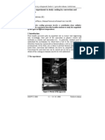 Study cooling by convection and radiation