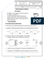 Devoir de Contrôle N°3 - Technologie Malaxeur - 1ère AS (2013-2014) MR Laamari Abdallah PDF