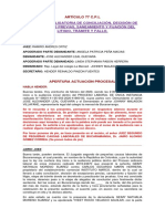 5.1. Guión Simulación Audiencia