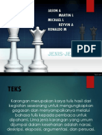 Jenis - Jenis Teks Bahasa Indonesia