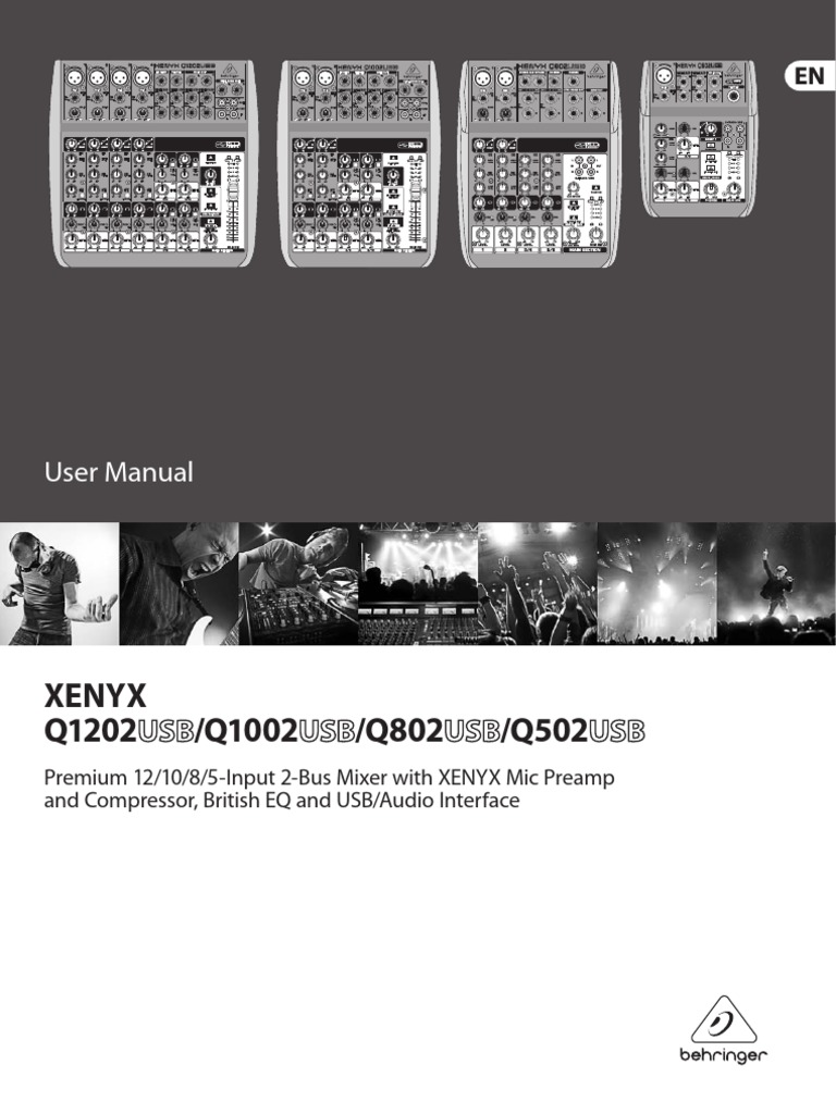 Behringer Xenyx Q802 USB