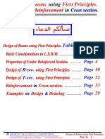 07 - (Beams) Design of Beams Using First Principels