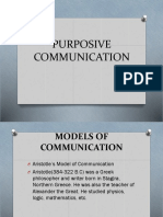 Purposive Communication