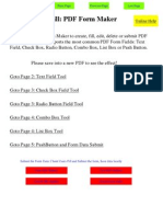 PDF Form Maker New