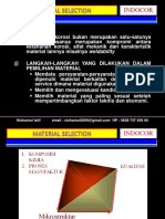 Pemilihan Material untuk Mengatasi Korosi