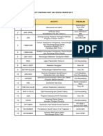 Aktiviti Tahunan Unit Hal Ehwal Murid 2019