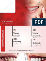 Pricelist Perawatan Umum - Dental Universe Indonesia
