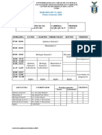 Horario Ciclo 1 2020