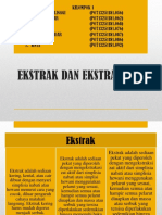 EKSTRAK DAN EKSTRAKSI New-2